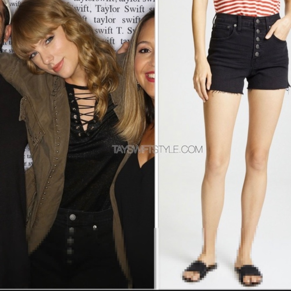 Madewell High Rise Shorts ASO Taylor Swift